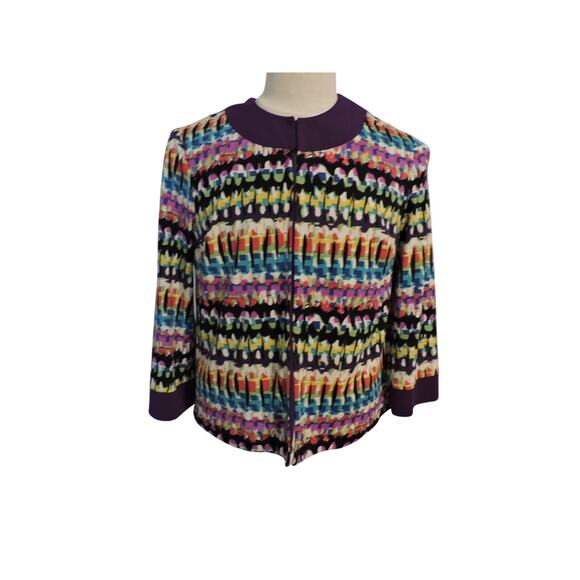 Anthony Richards multi-color Jacket Size 12 - Picture 3 of 6